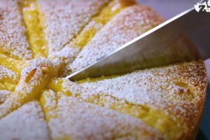 torta cremosa al limone
