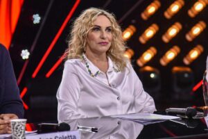 Antonella Clerici in primo piano