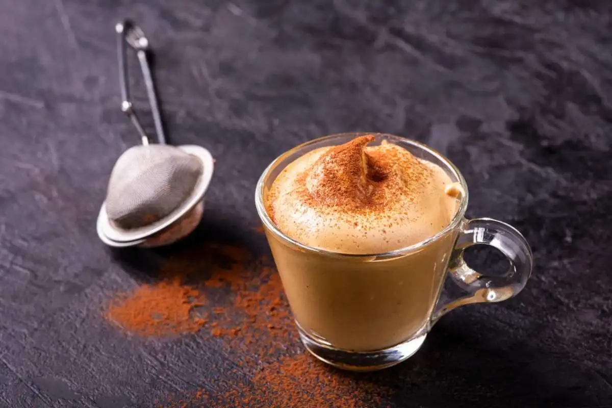 Spumone al caffè con cacao