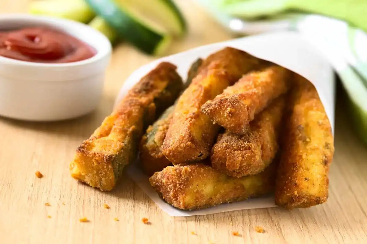 Zucchine croccanti panate