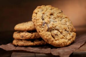 biscotti con gocce di cioccolato