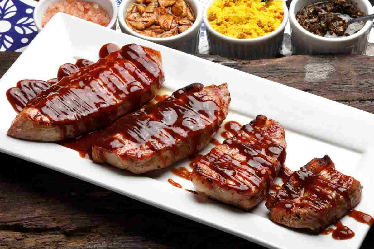 bistecche con salsa