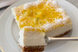 quadrotto di cheesecake