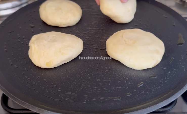 focaccine sulla padella