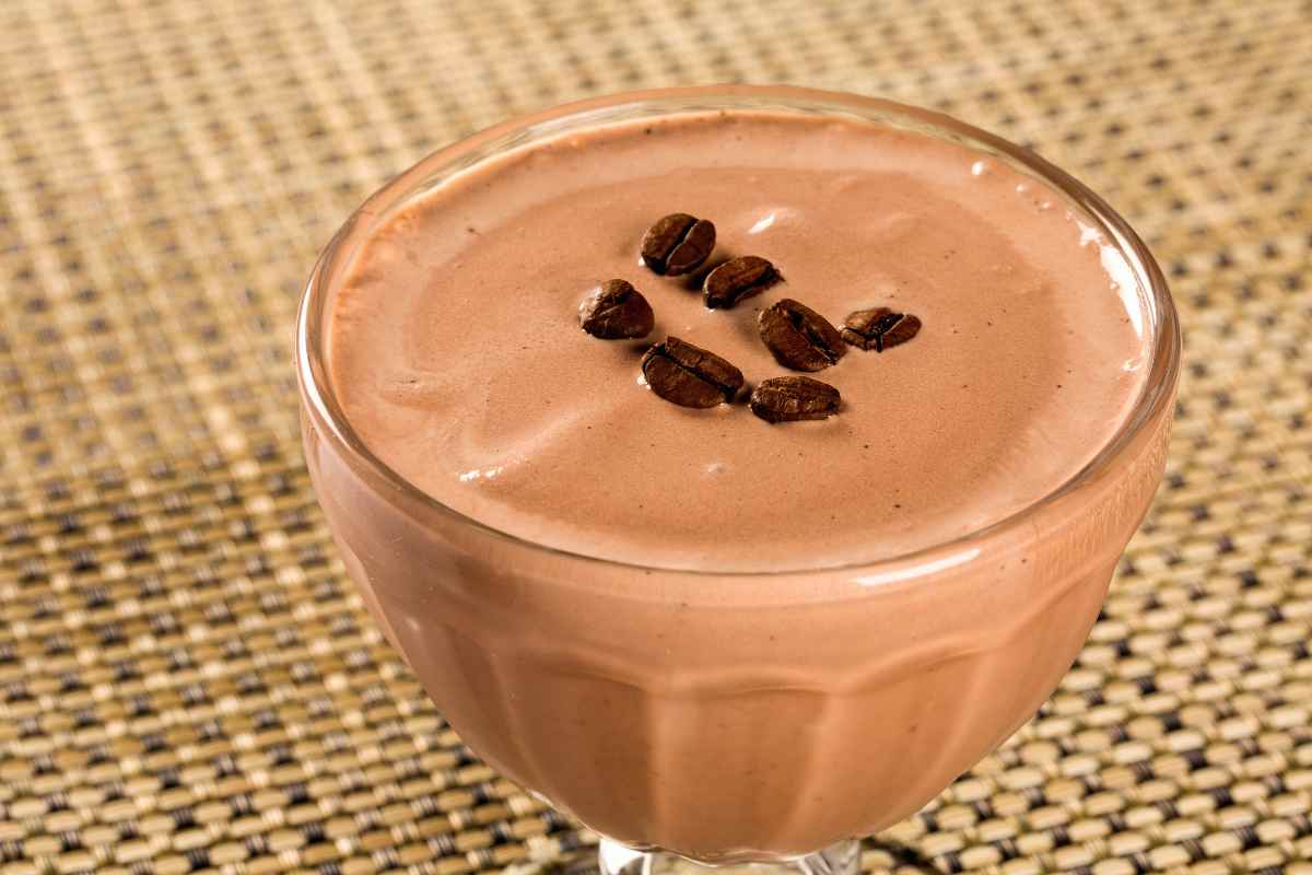 coppa con la crema caffè