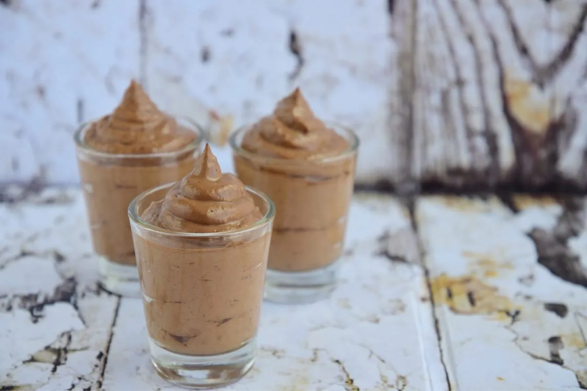 bicchierini di cremoso al caffè