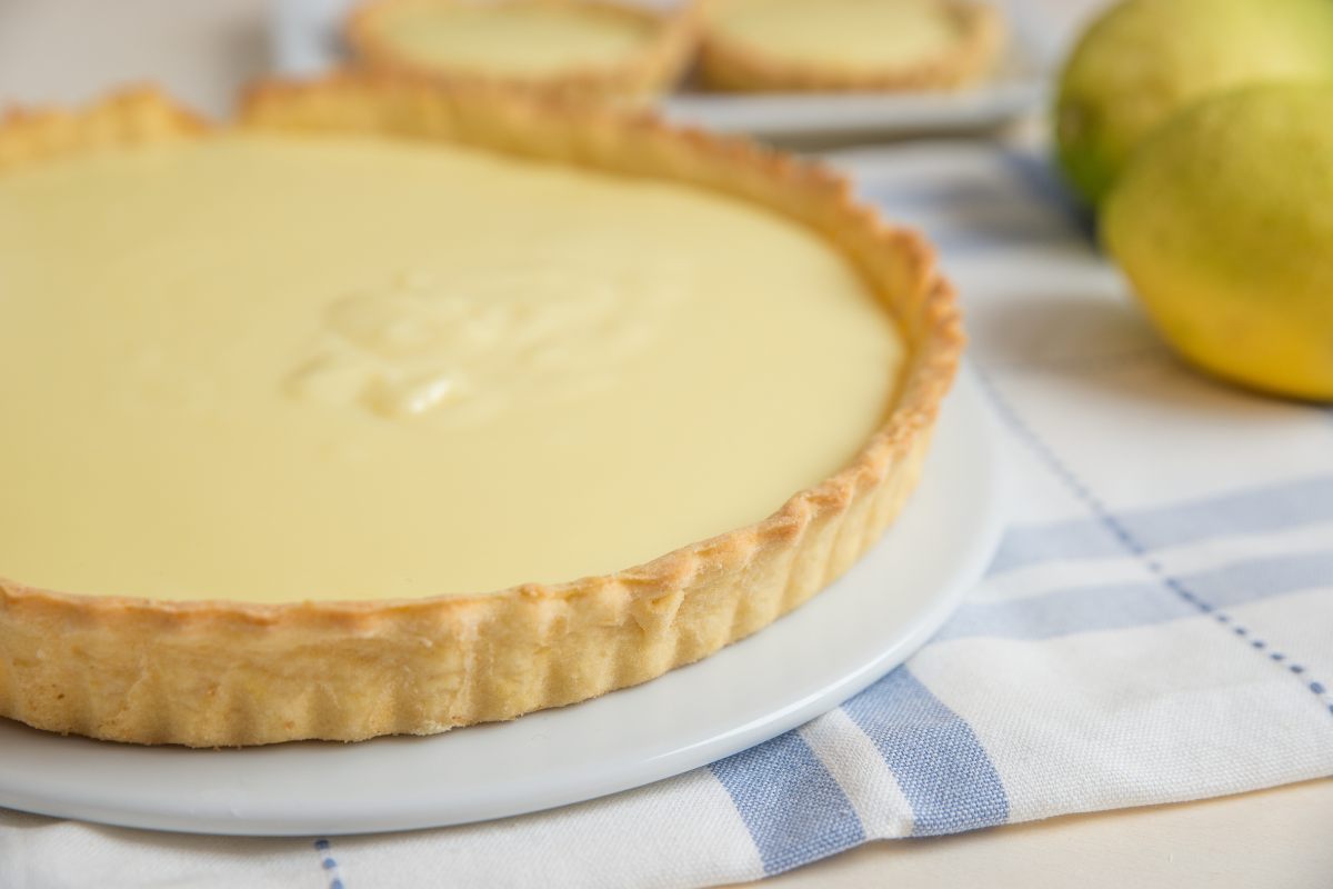 crostata al limone