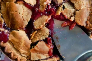 Crostata all'amarena frantumata