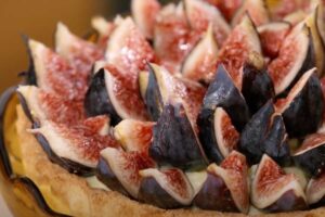 una crostata di fichi