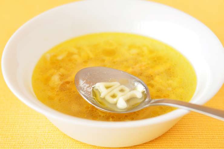 piatto di pastina al brodo
