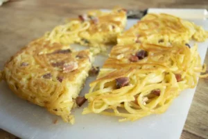 Frittata di pasta tagliata