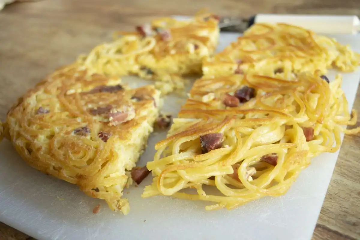 Frittata di pasta tagliata