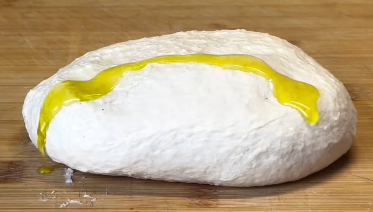 focaccia impasto