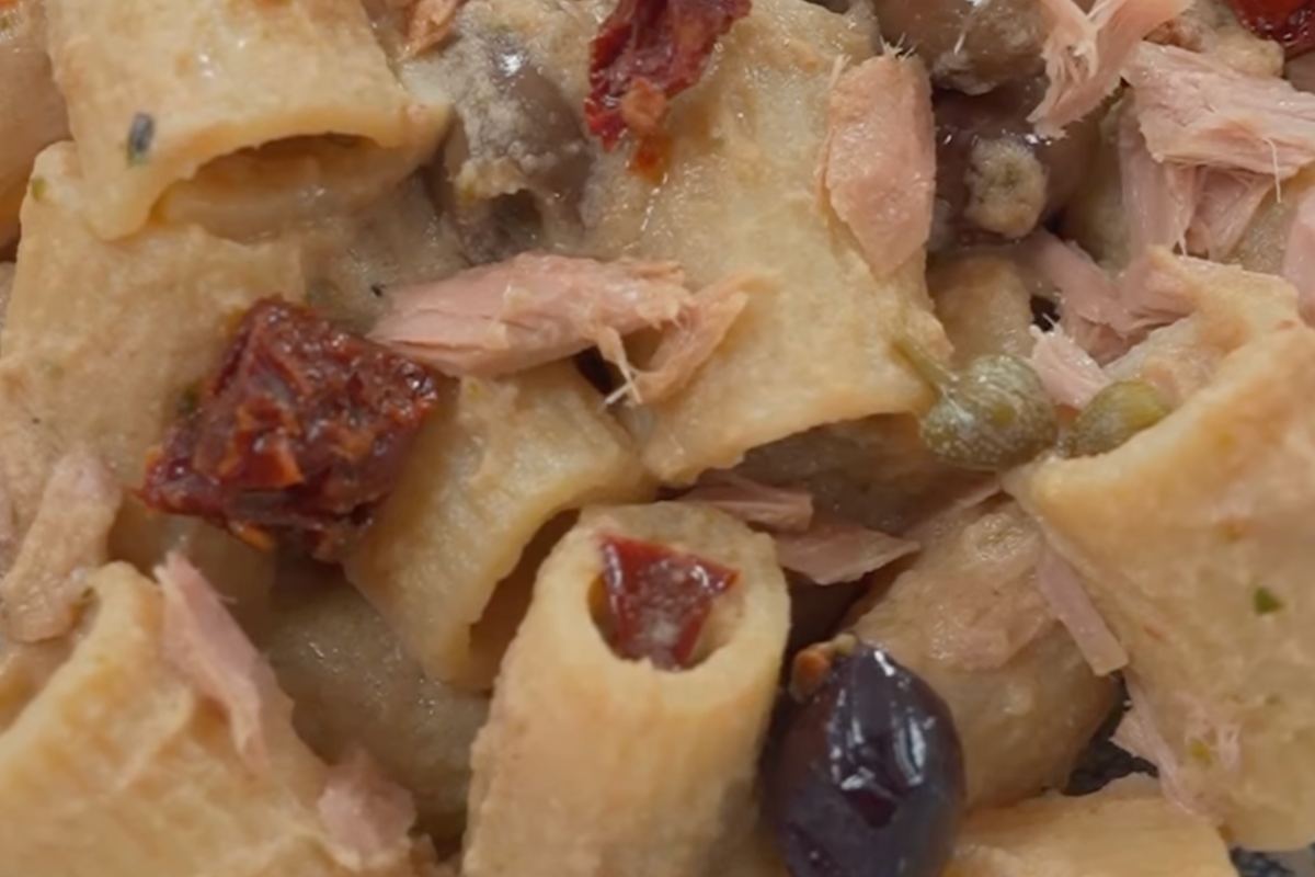 pasta cremosa al tonno