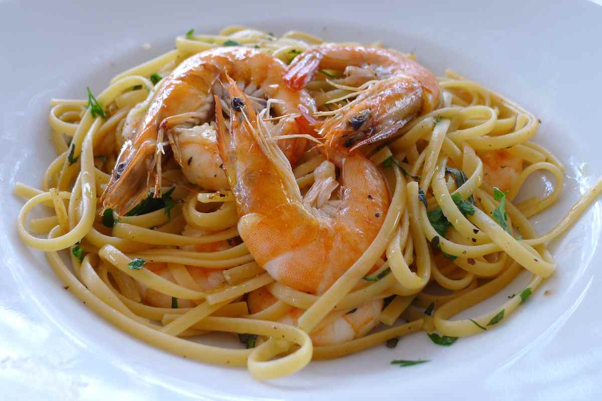 pasta agli scampi