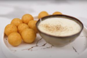 polpette con fonduta
