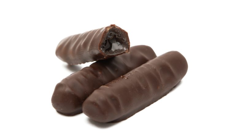 bastoncini al cioccolato