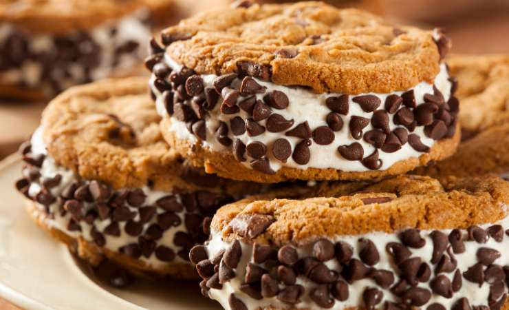 cookies gelato impilati