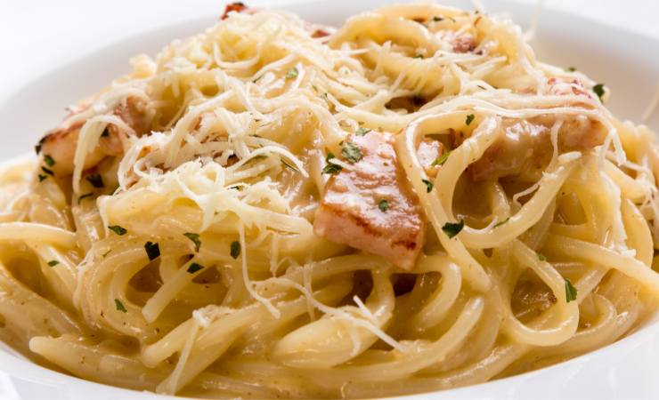 carbonara con il pesce