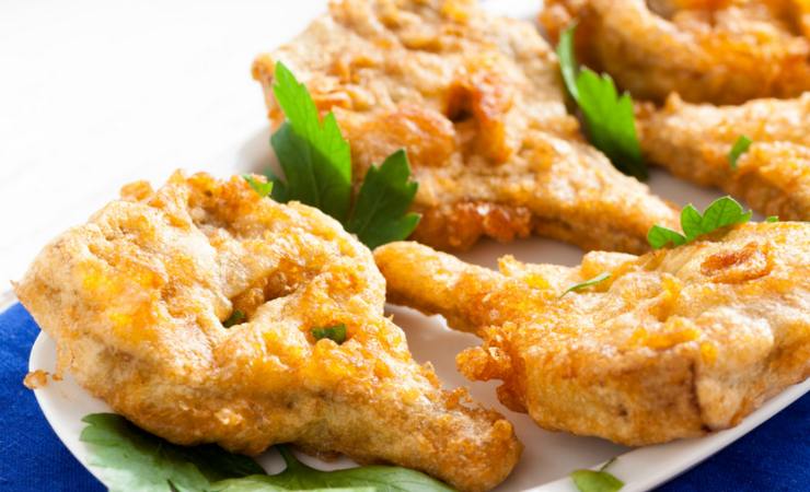 Carciofi impanati e fritti