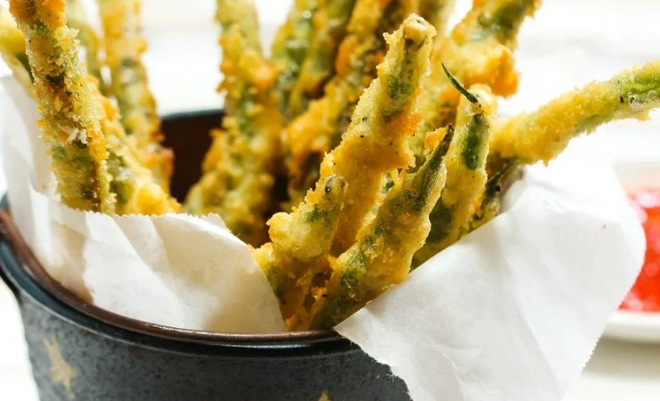 Bastoncini fagiolini fritti