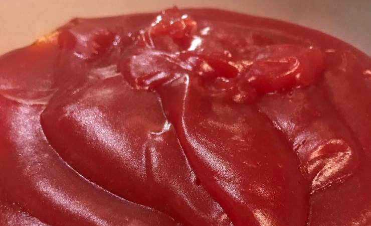 gelo di melone in primo piano
