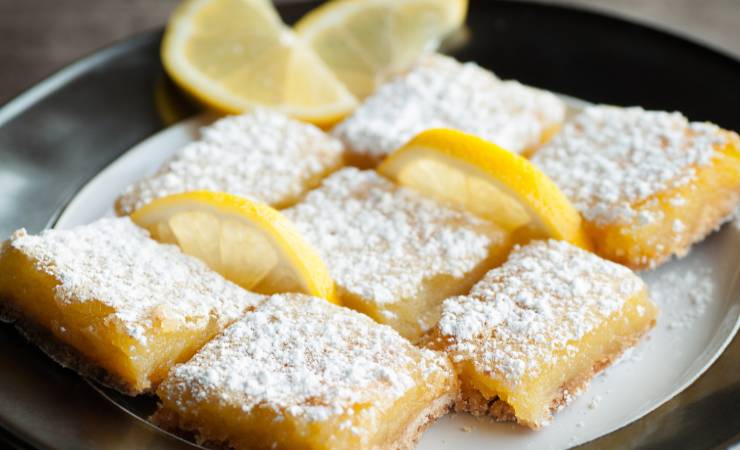 quadrotti al limone