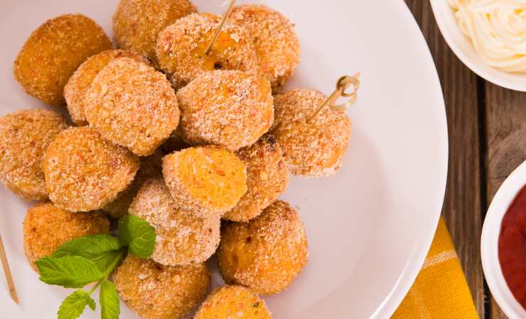 polpette di lenticchie e carote