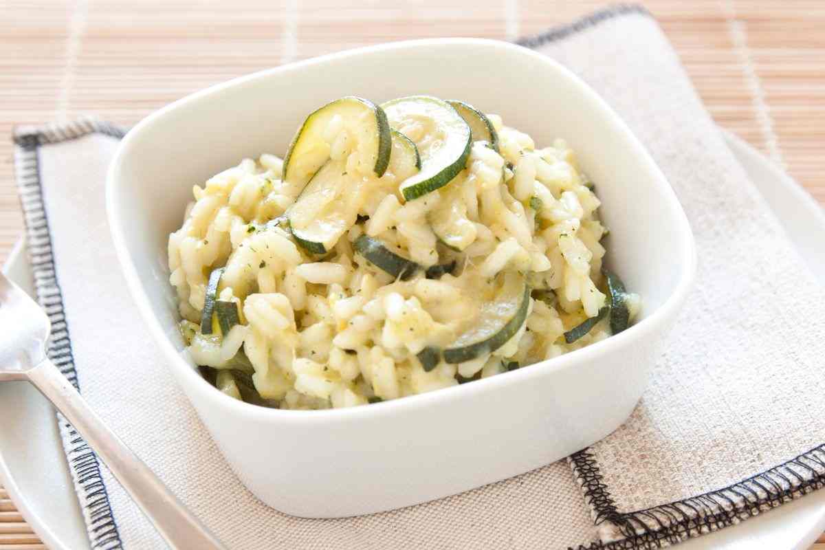 riso con zucchine
