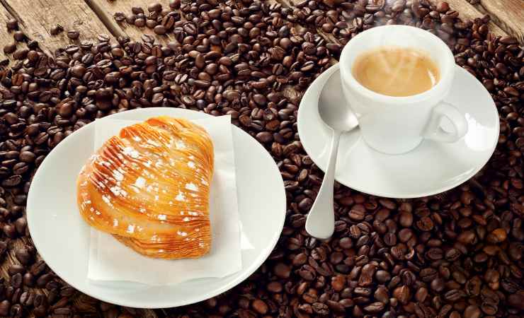 sfogliatella e caffè