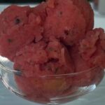 sorbetto in una coppetta