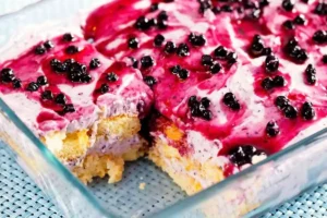 tiramisù ai mirtilli
