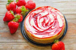 cheesecake marmorizzata