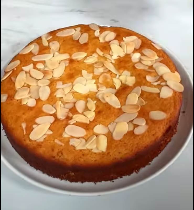 torta limone con mandorle
