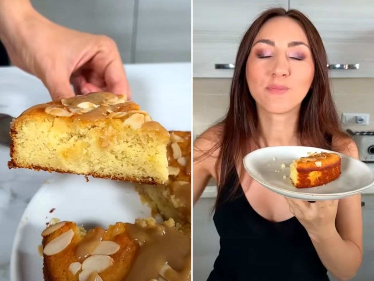 diana mangia torta al limone