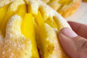 tortino alle pesche