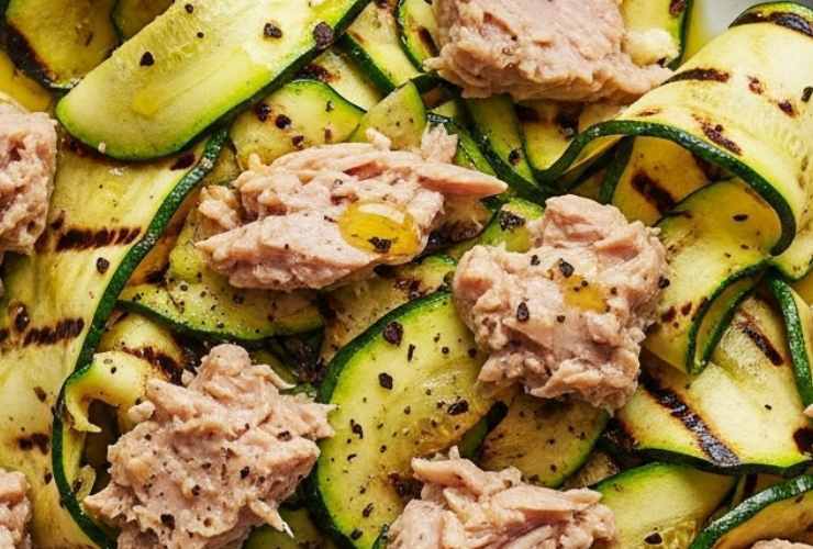 zucchine cucinate con il tonno