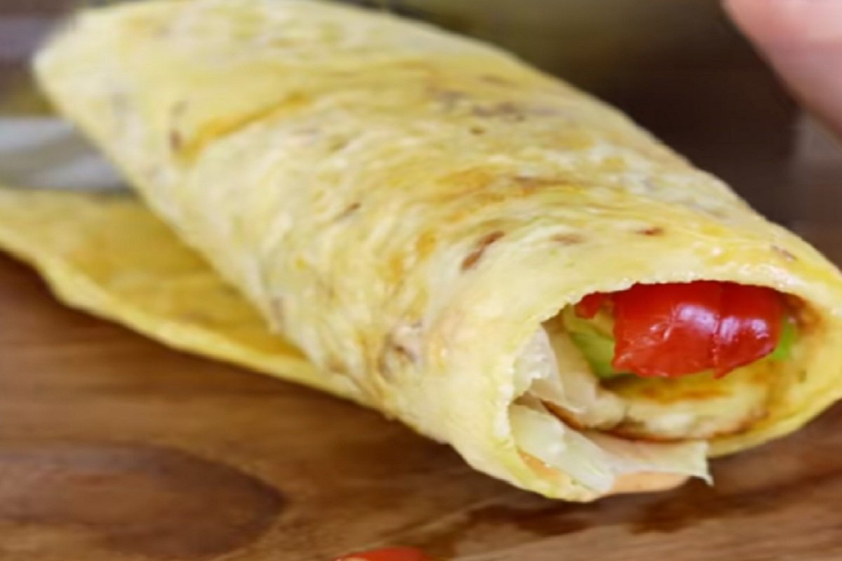 wrap all'uovo