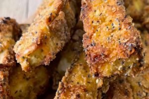 bastoncini di melanzane croccanti