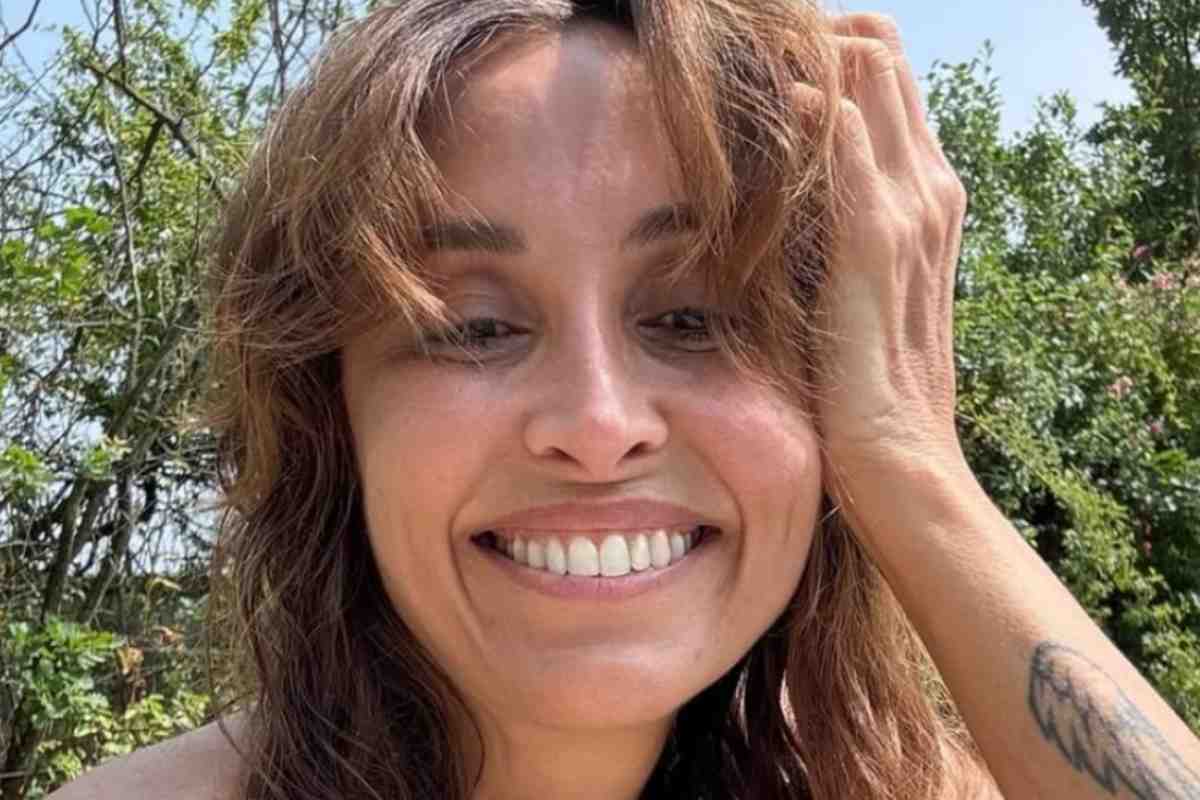 Benedetta Parodi che sorride