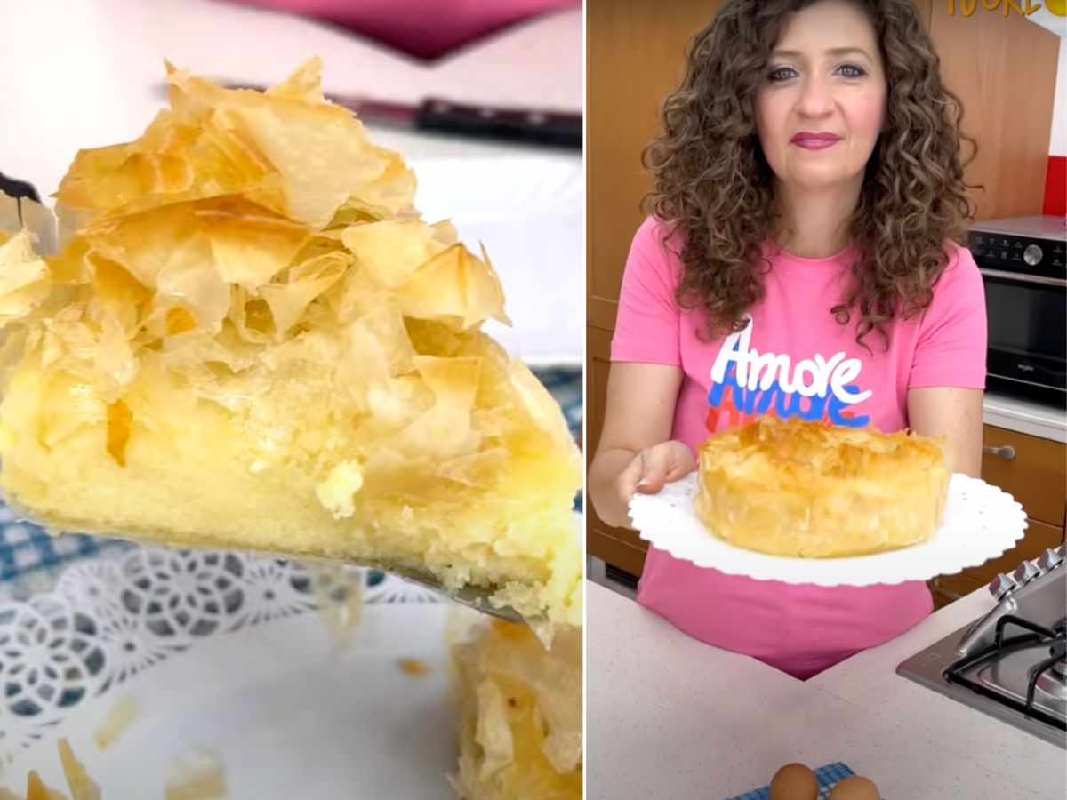 floriana con fetta di bougatsa