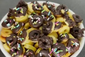 cereali virali a forma di ciambelline