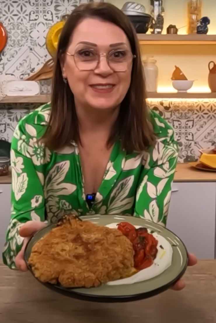 sonia e la sua cotoletta di melanzana