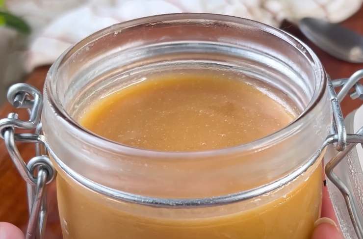 vasetto con crema caramello