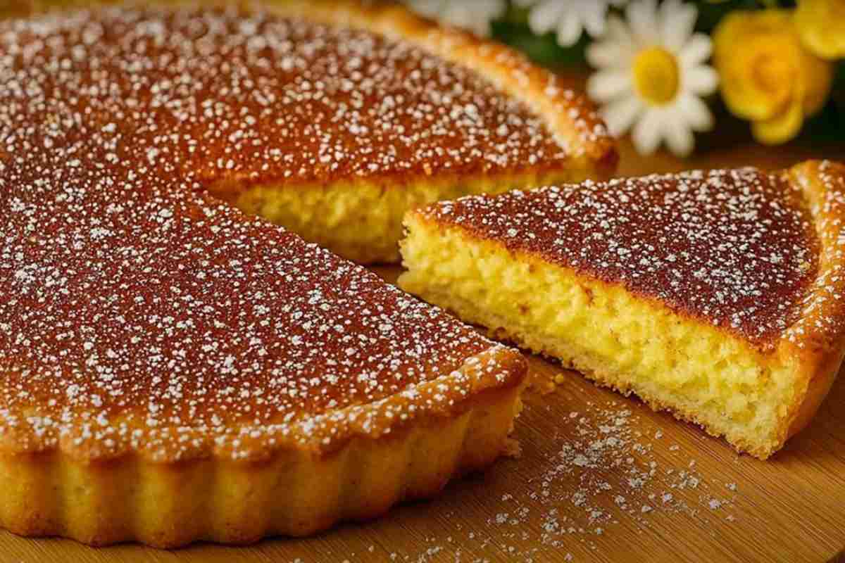 crostata con cocco