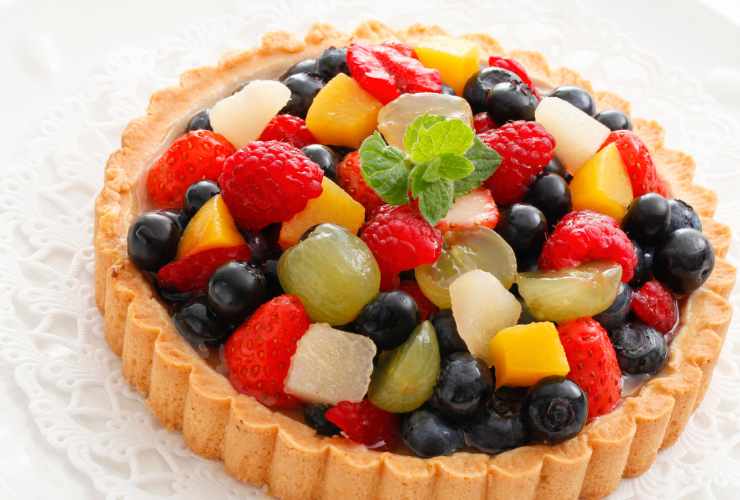 crostata di frutta mista