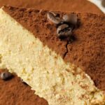 pezzo di torta al cappuccino