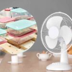 ventilatore e contenitori