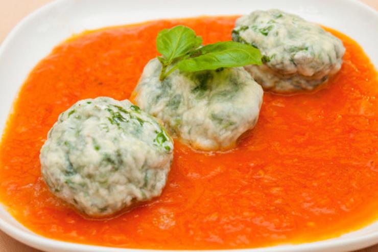 gnudi toscani al sugo