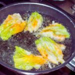 fiori di zucca fritti in padella